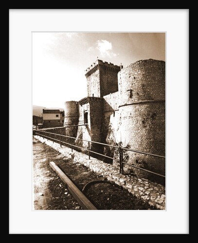 Castello Piccolomini, Ortucchio, L'Aquila, Abruzzo by Anonymous