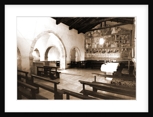 Abbey church, S. Lucia, Rocca di Cambio, Aquila, Abruzzo by Anonymous