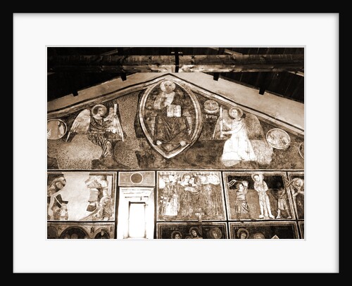 Abbey church, S. Lucia, Rocca di Cambio, Aquila, Abruzzo by Anonymous