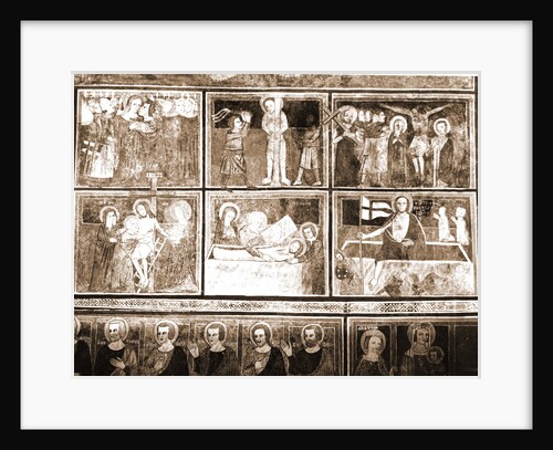 Abbey church, S. Lucia, Rocca di Cambio, Aquila, Abruzzo by Anonymous