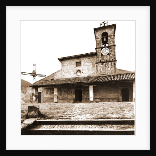 Parish church, S. Panfilo, Tornimparte, L'Aquila, Abruzzo by Anonymous