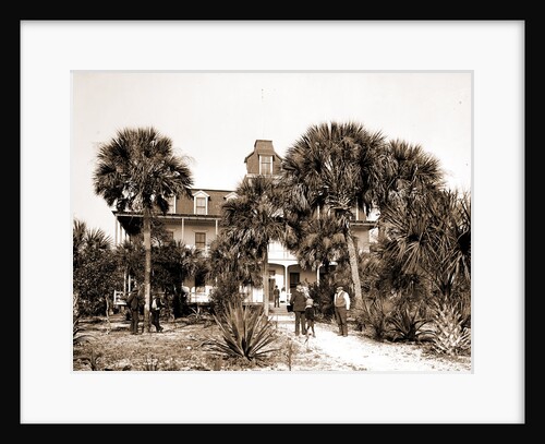 Hotel Eau Gallie, Indian River, Jackson, Hotels, Bays, United States, Florida, Indian River, United States, Florida, Eau Gallie, 1880 by William Henry