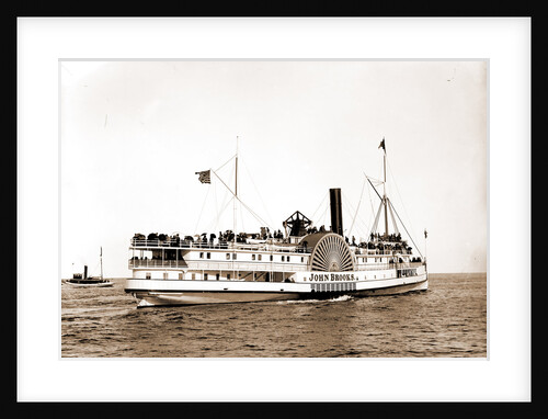 John Brooks (Side wheeler), 1890 by Anonymous