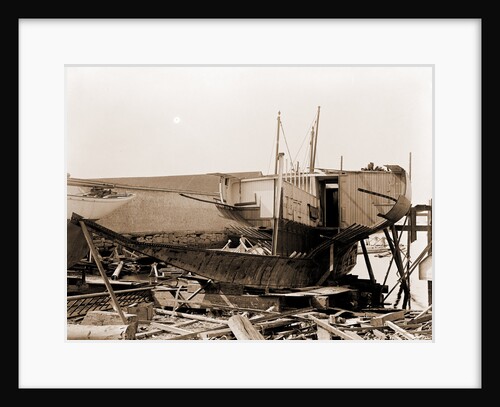 Wreck of the Volunteer, Volunteer (Yacht) by Anonymous