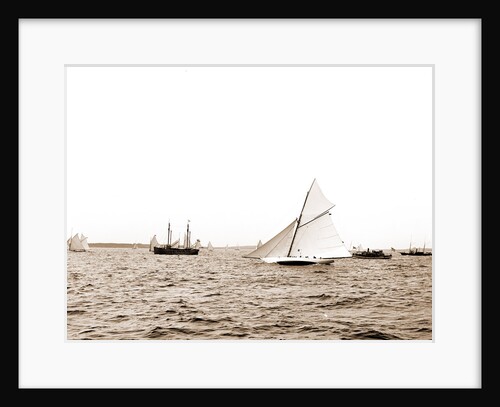 Gloriana, Goelet Cup Race, Gloriana (Yacht) by Anonymous