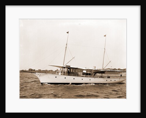 Tranquilo (Steam yacht), 1892 by Anonymous