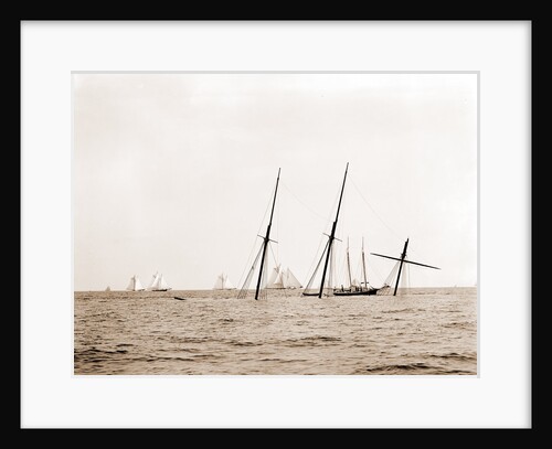 Wreck of Alba, Aug. 8, 1892, Alba (Yacht) by Anonymous