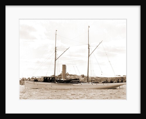 Hanniel (Steam yacht), 1880 by Anonymous
