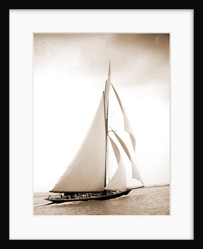 British cutter Britannia by Henry Greenwood Peabody
