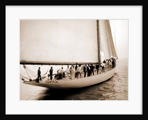 Deck of Vigilant, Vigilant (Yacht) by Anonymous