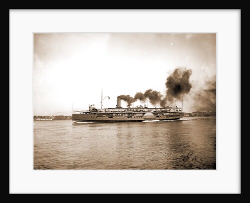 City of Alpena (Side wheeler), 1893 by Anonymous