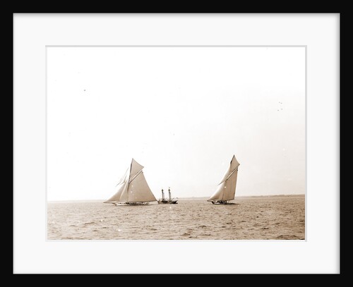 Start, The, Defender (Yacht) by Anonymous
