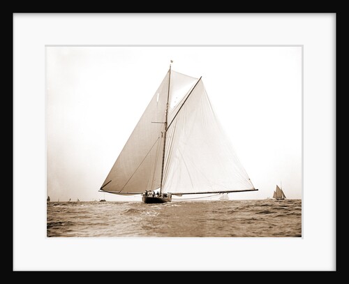 Shamrock I, stern view, Shamrock I (Yacht) by Anonymous