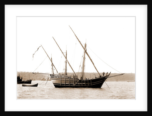 Spanish caravel Nina, Nina (Caravel : Replica), 1893 by Anonymous