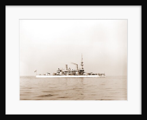 U.S.S. Indiana, Indiana (Battleship), 1899 by Anonymous