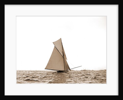 Shamrock I trying to blanket Columbia, Columbia (Sloop), Shamrock I (Yacht) by Anonymous