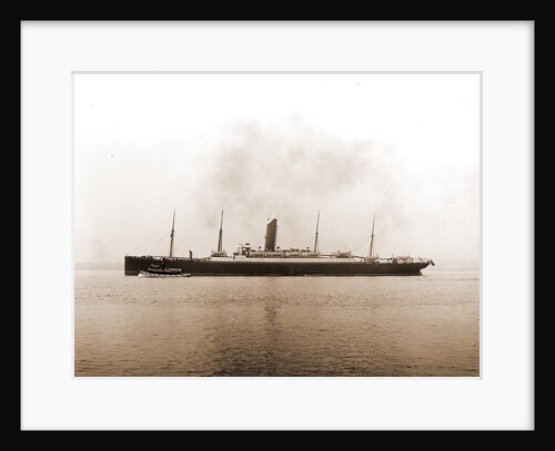 Saxonia, Cunard Line, Saxonia (Steamship), 1880 by Anonymous
