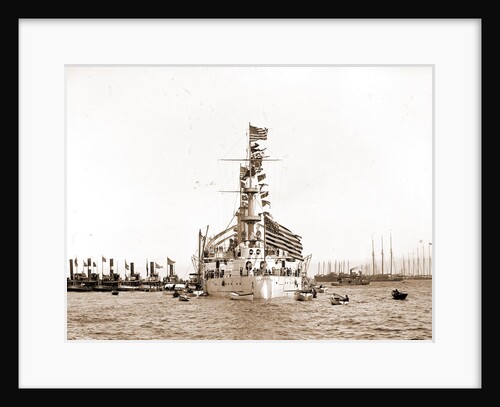 U.S.S. Kearsarge, Kearsarge (Battleship), 1898 by Anonymous