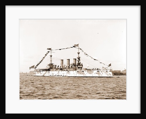 U.S.S. New York, New York (Cruiser), 1893 by Anonymous