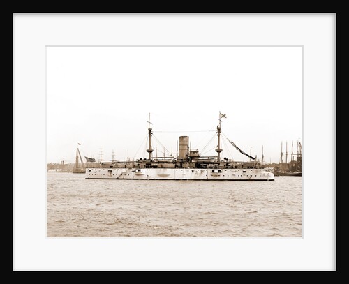 U.S.S. Texas, Texas (Battleship), 1895 by Anonymous