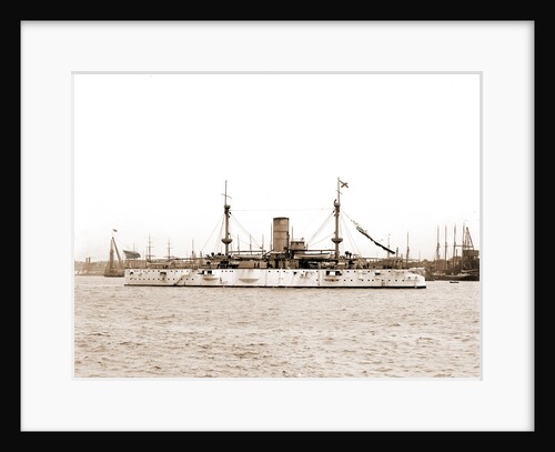 U.S.S. Texas, Texas (Battleship), 1895 by Anonymous