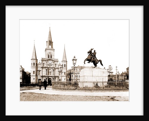 Jackson Square and St. Louis Cathedral, New Orleans by Anonymous