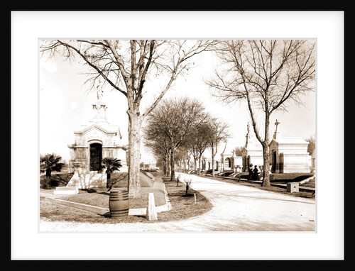 Metairie Cemetery, New Orleans by Anonymous