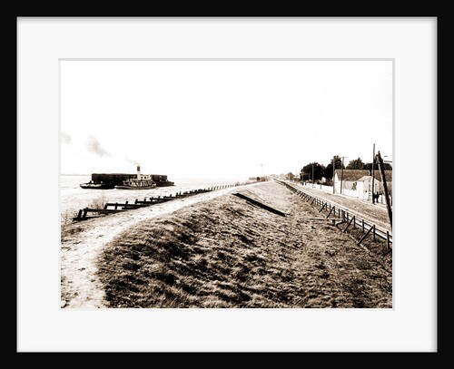 Chalmette, a section of the levee by Anonymous