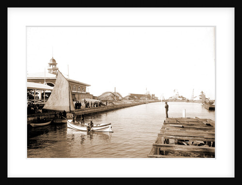 Life boat practice, West End by Anonymous
