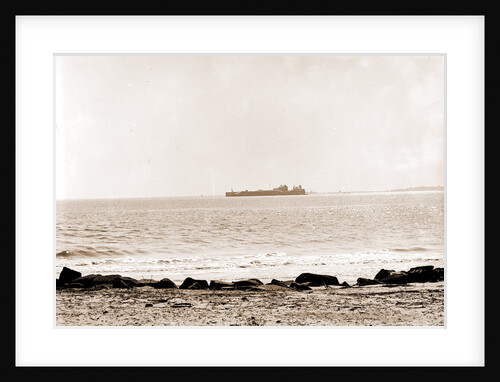 Fort Sumter from Sullivan's Island, Charleston by Anonymous