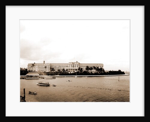 Hotel Royal Palm from the bay, Miami by Anonymous