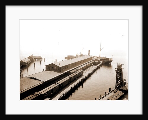Tampa pier, the Olivette at her landing by Anonymous
