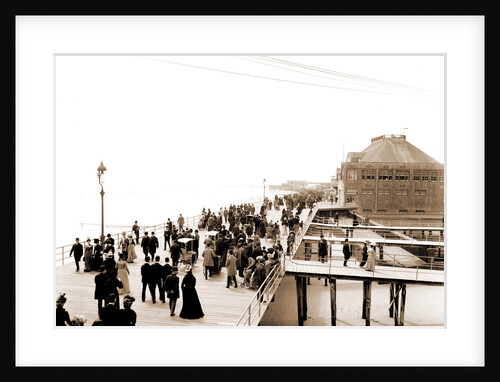 Board walk, Easter morning by Anonymous