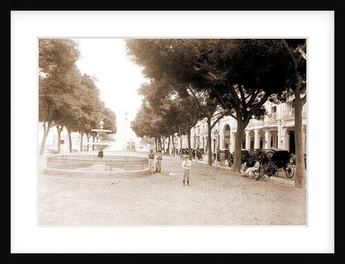 Prado and Hotel Pasaje, Havana by Anonymous