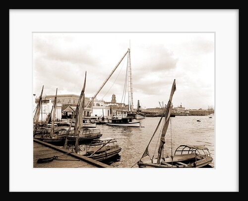 The Machine Wharf (Government Wharf), 1900 by Anonymous