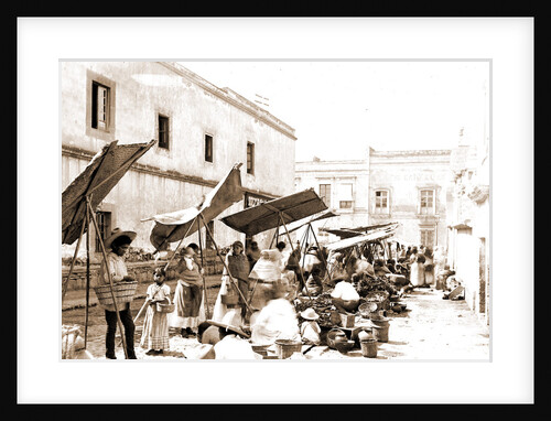 Mexico street market, Jackson by Anonymous