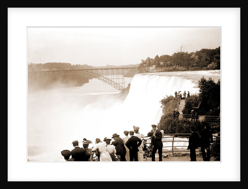 American Falls from Goat Island, Waterfalls by Anonymous