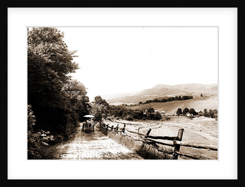 Mountain road in the Berkshires, Roads by Anonymous
