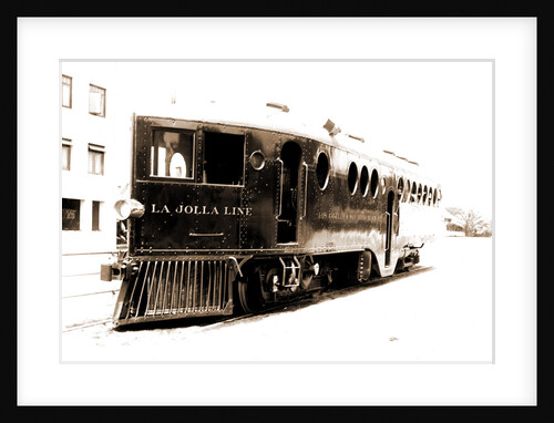 Gasoline motor car running from San Diego, La Hoya by Anonymous