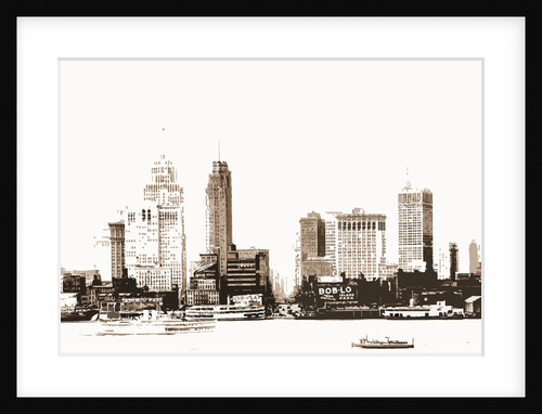 Detroit, Rivers by Anonymous