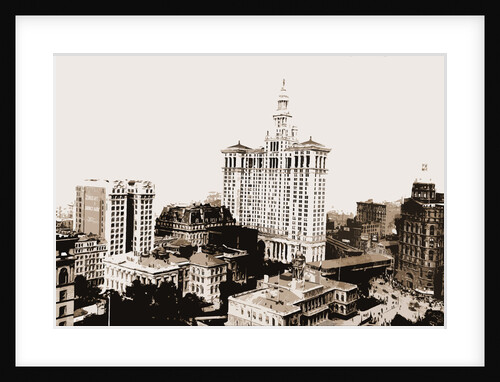 City Hall Park, N.Y by Anonymous