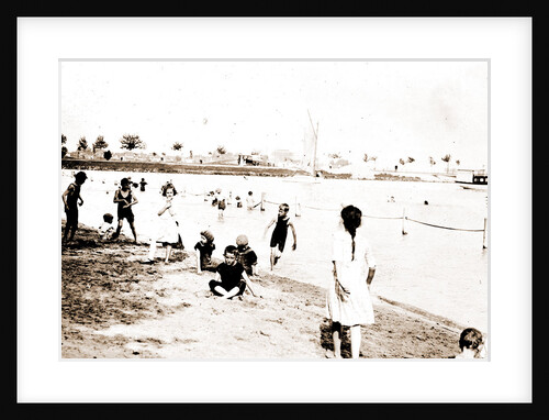 Beach & river front, Detroit by Anonymous