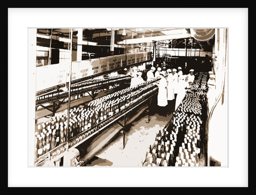 Inspecting catsup, Condiments by Anonymous