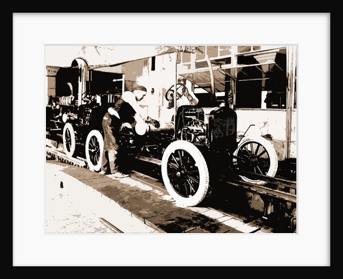 Assembly, Automobile industry by Anonymous