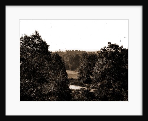 Golf course in the mountains, possibly a New York resort by Anonymous