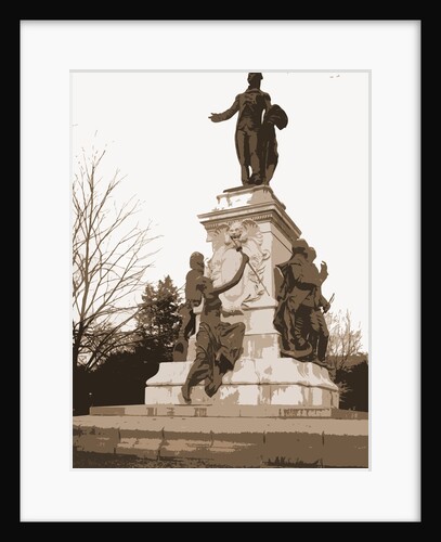 Lafayette statue, Lafayette Square by Anonymous