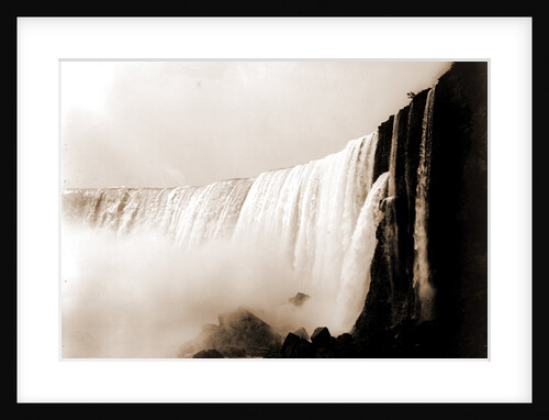 The Falls from below, Waterfalls by Anonymous
