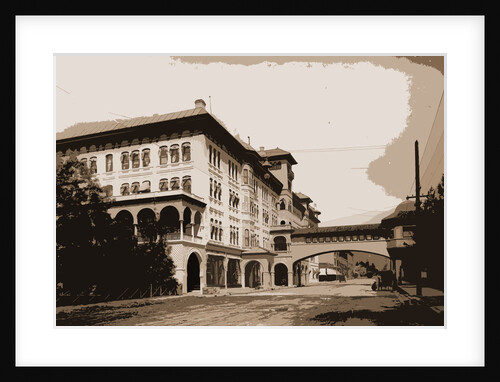 Hotel Green from Raymond Street by Anonymous