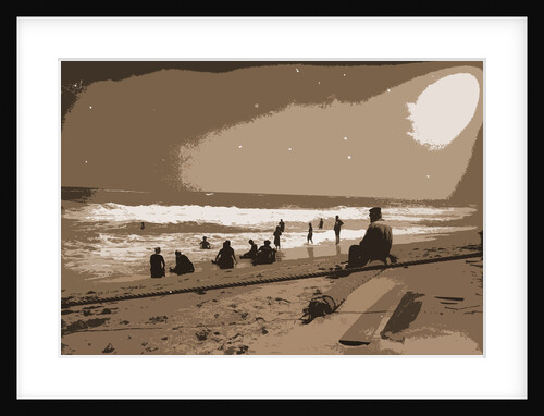 Surf bathing at Palm Beach, Florida by Anonymous