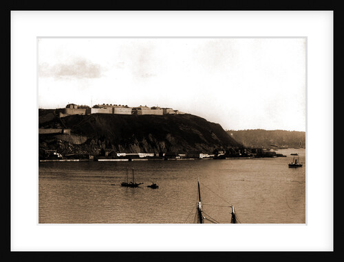 Quebec from Levis, Forts & fortifications by Anonymous